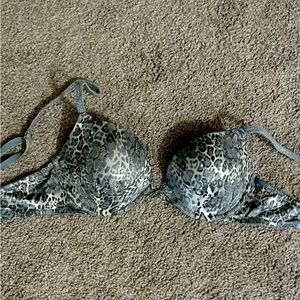 Victoria secret cheetah print push up bra